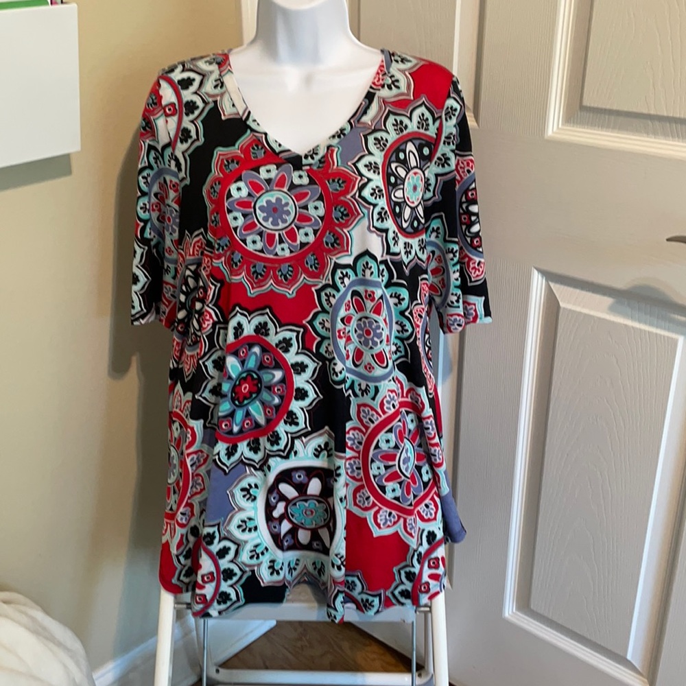 Short sleeve tunic
